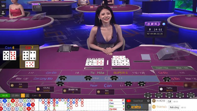 Cách đọc bảng phụ trong Baccarat đối với Big Eye Boy