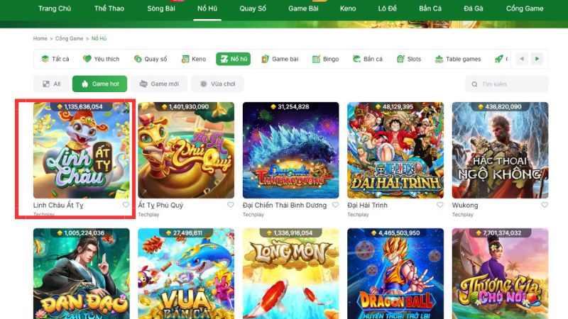 Giới thiệu game Nổ hũ Linh Châu Ất Tỵ tại Won88