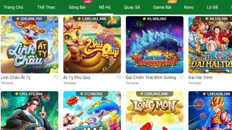 Trải nghiệm nổ hũ Won88