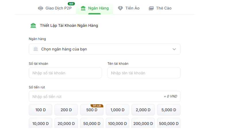 Hướng dẫn Won88 về cách rút tiền