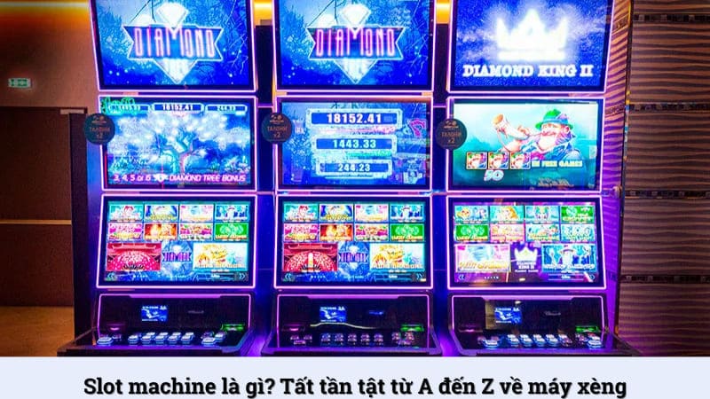 Slot machine là gì? Tất tần tật từ A đến Z về máy xèng